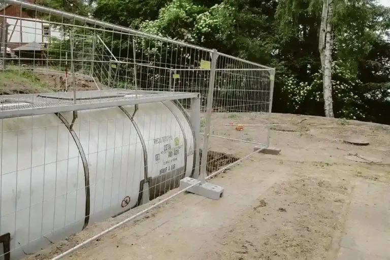 Kleinkläranlage in Zootzen, Fürstenberg